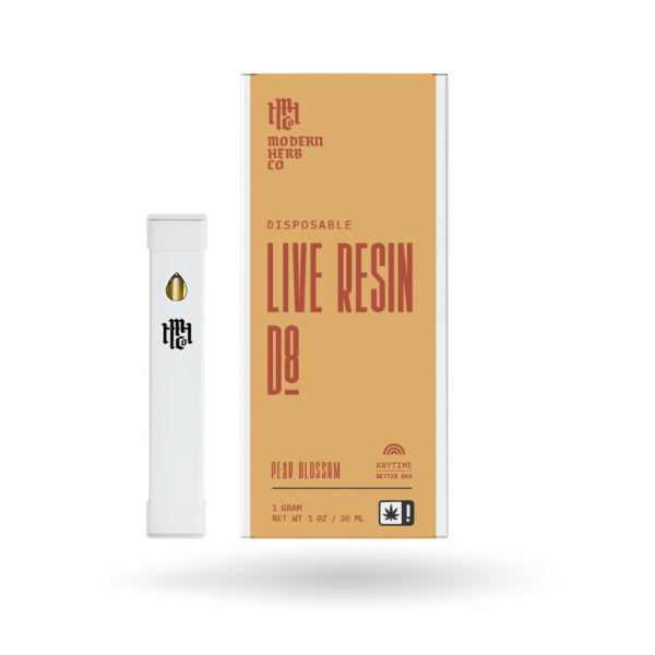 VAPE THE HERB CO LIVE RESIN DELTA 8 ANY TIME