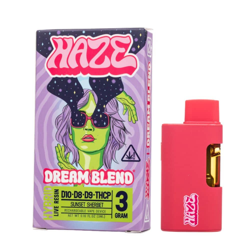 Vape Haze 3ML SATIVA-HIBRIDA-INDICA