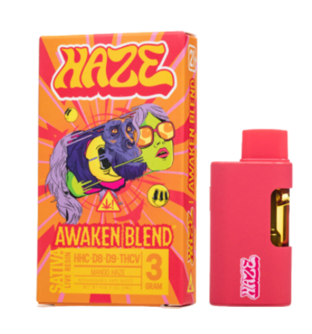 Vape Haze 3ML SATIVA-HIBRIDA-INDICA