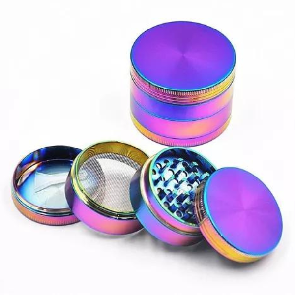 Grinder Metalico Multicolor Mediano 4 Pisos